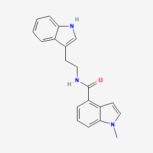 N-[2-(1H-indol-3-yl)ethyl]-1-methyl-1H-indole-4-carboxamide