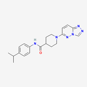 N-[4-(propan-2-yl)phenyl]-1-([1,2,4]triazolo[4,3-b]pyridazin-6-yl)piperidine-4-carboxamide