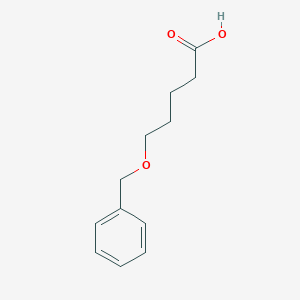 B109867 5-(Benzyloxy)pentanoic acid CAS No. 64740-39-2