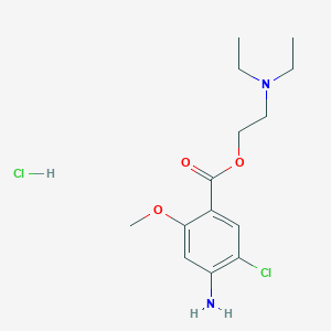 molecular formula C14H22Cl2N2O3 B109868 SDZ 205-557盐酸盐 CAS No. 1197334-02-3