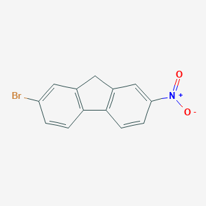 molecular formula C13H8BrNO2 B109882 2-溴-7-硝基芴 CAS No. 6638-61-5
