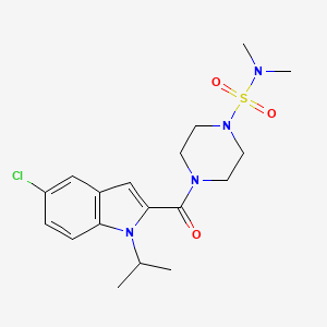 molecular formula C18H25ClN4O3S B10989183 C18H25ClN4O3S 