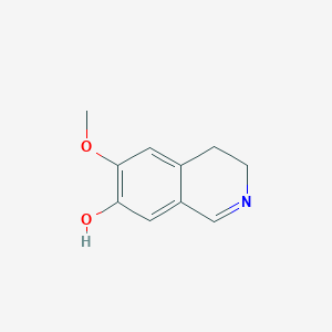 B109909 7-Hydroxy-6-methoxy-3,4-dihydroisoquinoline CAS No. 4602-73-7