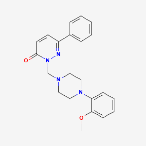 2-{[4-(2-methoxyphenyl)piperazin-1-yl]methyl}-6-phenylpyridazin-3(2H)-one