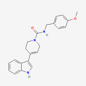 4-(1H-Indol-3-YL)-N-(4-methoxybenzyl)-3,6-dihydro-1(2H)-pyridinecarboxamide