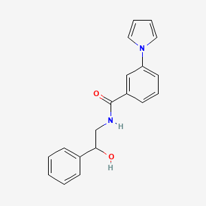 N-(2-hydroxy-2-phenylethyl)-3-(1H-pyrrol-1-yl)benzamide