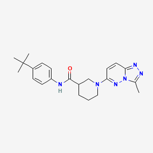 N-(4-tert-butylphenyl)-1-(3-methyl[1,2,4]triazolo[4,3-b]pyridazin-6-yl)piperidine-3-carboxamide