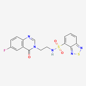 molecular formula C16H12FN5O3S2 B10992661 C16H12FN5O3S2 