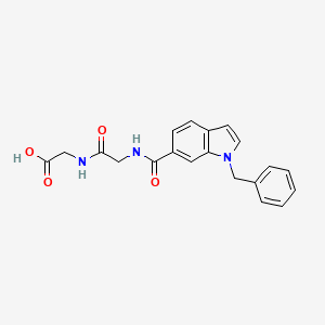 N-[(1-benzyl-1H-indol-6-yl)carbonyl]glycylglycine