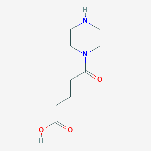 5-Oxo-5-(piperazin-1-yl)pentanoic acid