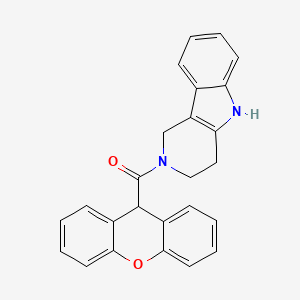 1,3,4,5-tetrahydro-2H-pyrido[4,3-b]indol-2-yl(9H-xanthen-9-yl)methanone