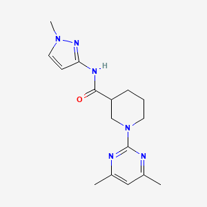 1-(4,6-dimethylpyrimidin-2-yl)-N-(1-methyl-1H-pyrazol-3-yl)piperidine-3-carboxamide