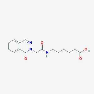 6-{[(1-oxophthalazin-2(1H)-yl)acetyl]amino}hexanoic acid