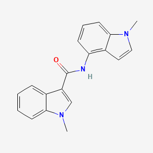 1-methyl-N-(1-methyl-1H-indol-4-yl)-1H-indole-3-carboxamide