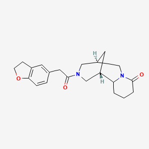 (1S,5R)-3-(2,3-dihydro-1-benzofuran-5-ylacetyl)decahydro-8H-1,5-methanopyrido[1,2-a][1,5]diazocin-8-one