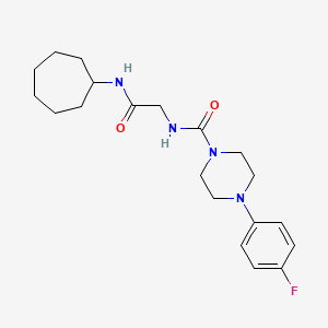 molecular formula C20H29FN4O2 B10995341 C20H29FN4O2 