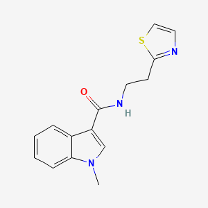 1-methyl-N-[2-(1,3-thiazol-2-yl)ethyl]-1H-indole-3-carboxamide