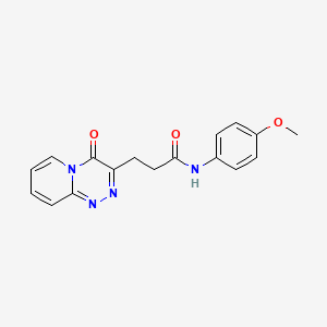 N-(4-methoxyphenyl)-3-(4-oxo-4H-pyrido[2,1-c][1,2,4]triazin-3-yl)propanamide