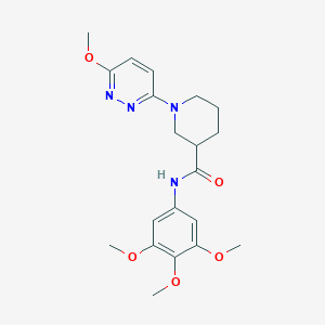 1-(6-methoxypyridazin-3-yl)-N-(3,4,5-trimethoxyphenyl)piperidine-3-carboxamide