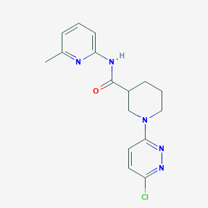 1-(6-chloropyridazin-3-yl)-N-(6-methylpyridin-2-yl)piperidine-3-carboxamide