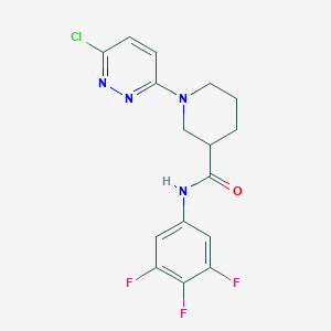 1-(6-chloropyridazin-3-yl)-N-(3,4,5-trifluorophenyl)piperidine-3-carboxamide