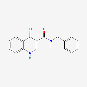 N-benzyl-4-hydroxy-N-methylquinoline-3-carboxamide