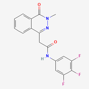 2-(3-methyl-4-oxo-phthalazin-1-yl)-N-(3,4,5-trifluorophenyl)acetamide