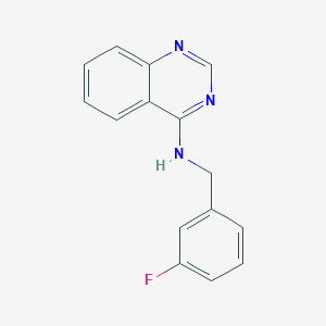 N-(3-fluorobenzyl)quinazolin-4-amine