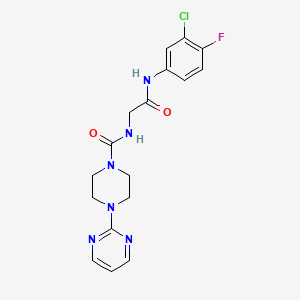 molecular formula C17H18ClFN6O2 B11000300 C17H18ClFN6O2 