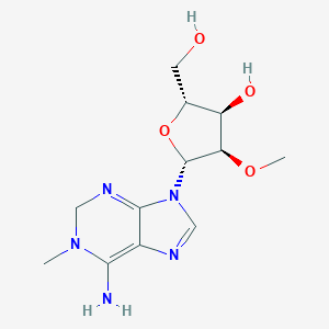 molecular formula C12H19N5O4 B110005 2'-O-甲基-1-甲基腺苷 CAS No. 91101-00-7