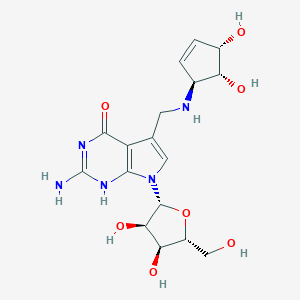 molecular formula C17H23N5O7 B110006 鸟苷 CAS No. 57072-36-3
