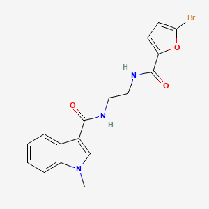 N-(2-{[(5-bromofuran-2-yl)carbonyl]amino}ethyl)-1-methyl-1H-indole-3-carboxamide