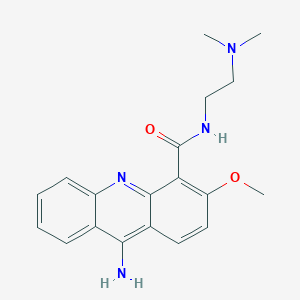 B011001 9-Amino-N-(2-(dimethylamino)ethyl)-3-methoxy-4-acridinecarboxamide CAS No. 100113-21-1