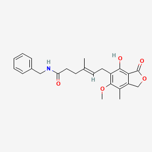 (e)-N-benzyl-6-(4-hydroxy-6-methoxy-7-methyl-3-oxo-1,3-dihydroisobenzofuran-5-yl)-4-methylhex-4-enamide