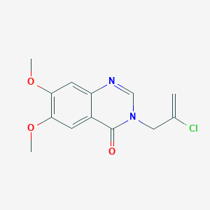 3-(2-chloroprop-2-en-1-yl)-6,7-dimethoxyquinazolin-4(3H)-one