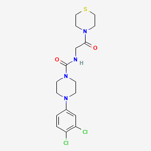 molecular formula C17H22Cl2N4O2S B11002851 C17H22Cl2N4O2S 