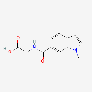 N-[(1-methyl-1H-indol-6-yl)carbonyl]glycine