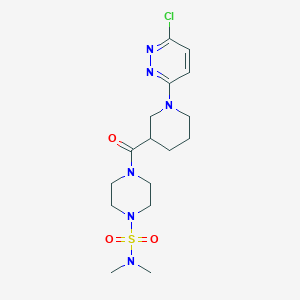 molecular formula C16H25ClN6O3S B11004134 C16H25ClN6O3S 