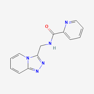 molecular formula C13H11N5O B11004585 N-([1,2,4]triazolo[4,3-a]pyridin-3-ylmethyl)pyridine-2-carboxamide 