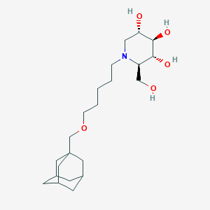 molecular formula C22H39NO5 B110050 AMP-Deoxynojirimycin CAS No. 216758-20-2