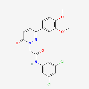 N-(3,5-dichlorophenyl)-2-(3-(3,4-dimethoxyphenyl)-6-oxopyridazin-1(6H)-yl)acetamide