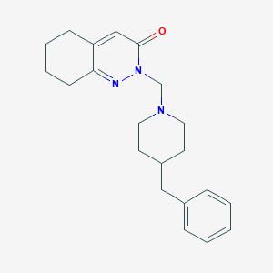 2-[(4-benzylpiperidin-1-yl)methyl]-5,6,7,8-tetrahydrocinnolin-3(2H)-one