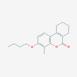 3-butoxy-4-methyl-7,8,9,10-tetrahydro-6H-benzo[c]chromen-6-one