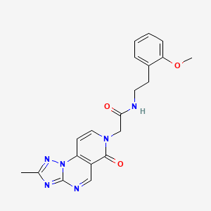 N-(2-methoxyphenethyl)-2-[2-methyl-6-oxopyrido[3,4-e][1,2,4]triazolo[1,5-a]pyrimidin-7(6H)-yl]acetamide