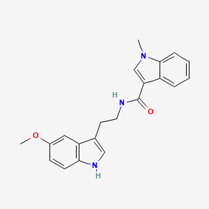 N-[2-(5-methoxy-1H-indol-3-yl)ethyl]-1-methyl-1H-indole-3-carboxamide