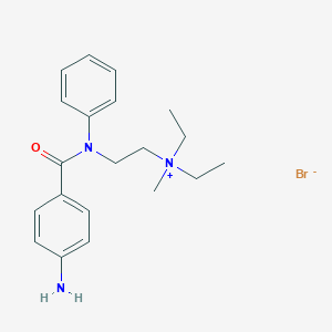 B011009 (2-(p-Amino-N-phenylbenzamido)ethyl)diethylmethylammonium bromide CAS No. 100773-63-5