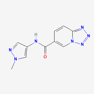 N-(1-methyl-1H-pyrazol-4-yl)tetrazolo[1,5-a]pyridine-6-carboxamide