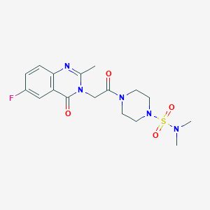 molecular formula C17H22FN5O4S B11009440 C17H22FN5O4S 