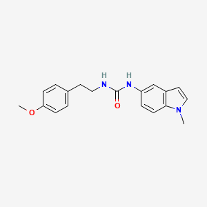 1-(4-methoxyphenethyl)-3-(1-methyl-1H-indol-5-yl)urea