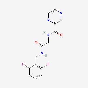 molecular formula C14H12F2N4O2 B11009699 C14H12F2N4O2 